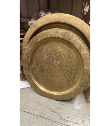OUTLET - Bandeja Latón 60 cm - USADA EVENTOS - VINTAGE