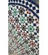 Mesa Mosaico Artesanal - Zellige - Decoración Marroquí - Jardín Modelo FARHAN