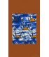 African Ethnic Cotton Cushion - Island Model - 40 cm