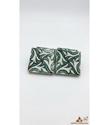 Andalusian Tile Moroccan Craftsmanship Zellige Nazari Mosaic - 5x5cm - Model 103