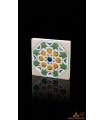 Ceramic Souvenir Magnet - Alhambra and Generalife Mosaic - Jamil Model