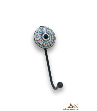 Forge and Ceramic Hanger - Floral Design - Turkey Model - Online