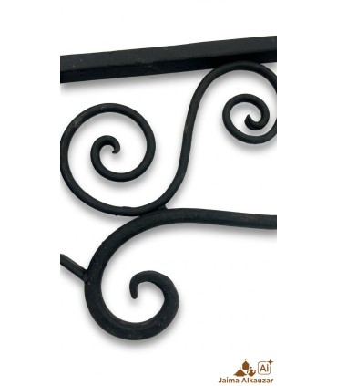Wrought Iron Hanger - Solid Iron Hook - Premium Quality Model 1