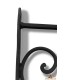 Wrought Iron Hanger - Solid Iron Hook - Premium Quality Model 2