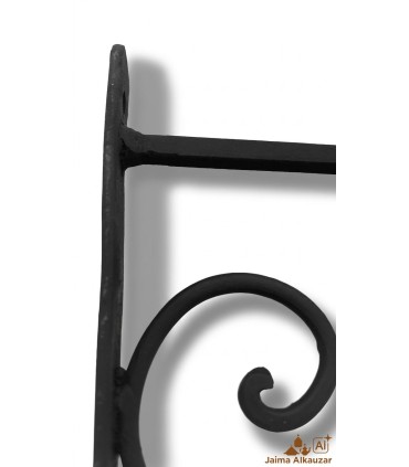 Percha de Forja - Gancho Hierro Macizo - Calidad Premium Modelo 2