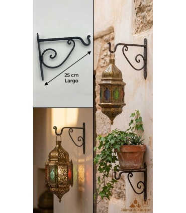 Wrought Iron Hanger - Solid Iron Hook - Premium Quality Model 2