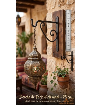 Wrought Iron Hanger - Solid Iron Hook - Premium Quality Model 2