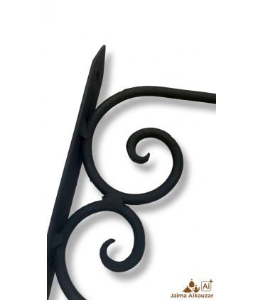 Percha de Forja - Gancho Hierro Macizo - Calidad Premium Modelo 3