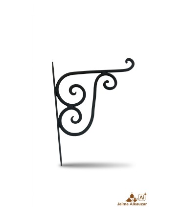 Wrought Iron Hanger - Solid Iron Hook - Premium Quality Model 3