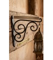 Wrought Iron Hanger - Solid Iron Hook - Premium Quality Model 4