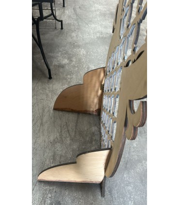 OUTLET Celosía Madera Decorativa Eventos - 170 cm