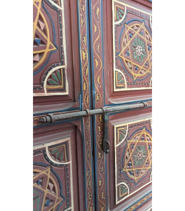 OUTLET - Interior Wooden Door - Moroccan Decoration - 233 x 109 cm