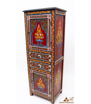 Wooden Dresser - Moroccan Craftsmanship - Tawil Model