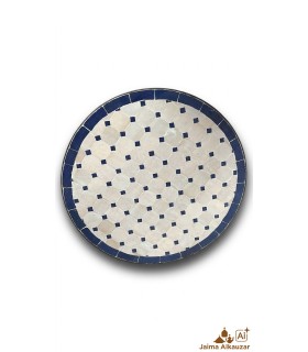 Mosaic Table 40 cm - Zellige - Moroccan Decoration - Model AADI SARKA