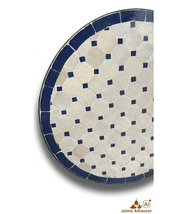 Mesa Mosaico 40 cn - Zellige - Decoración Marroquí - Modelo AADI SARKA