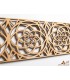 Wooden Lattice Daira Model - 50 x 10 cm