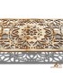 Celosia Openwork Árabe - Corte a Laser em Madeira - Modelo 12 - Público de 50 cm