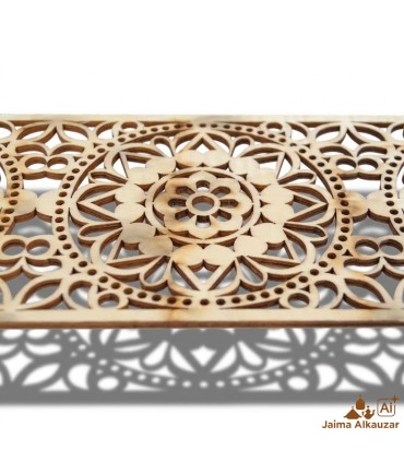 Durchbrochene Celosia Arabe - Lasergeschnittenes Holz - Modell 12 - 50 cm Öffentlich