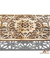 Openwork Arabic Latticework - Laser Cut Wood - Mandala Model - 50x10 cm