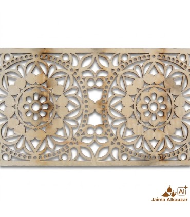Arabic Openwork Latticework - Laser Cut Wood - Model 12 - 50 cm Public