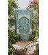 Mosaic Moorish 140 cm Source for Terrace or Garden Andalusian Zellige Tile - Samawi Model