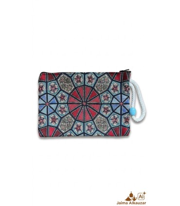 Monedero Neceser Acolchado de Artesanía Turca (18x12 cm) | Modelos Únicos