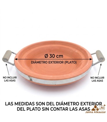 Ceramica Tajin Tallinn Clay con manici + Rinforzo