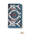 Libreta Acolchada con Tapiz Turco Floral (20x10 cm) | Diseños Surtidos