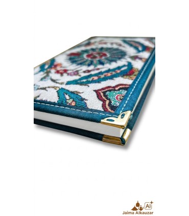 Padded Notebook with Turkish Floral Tapestry (20x10 cm) | Assorted Designs