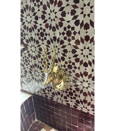 Fuente de Mosáico Gigante - Zellige - Decoración Marroquí - Modelo Gasala