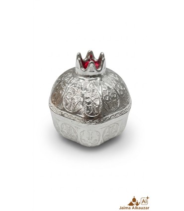 Carved Granada Sugar Bowl - Turkish Crafts - Oriental Decoration