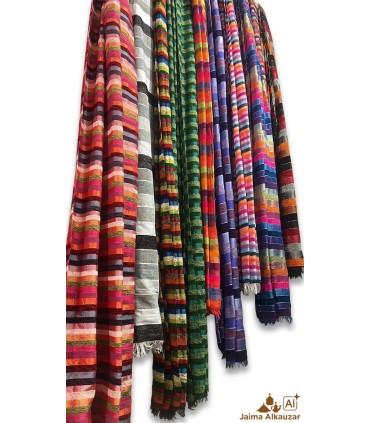 Manta o Colcha - Cortina - Artesanía Marroquí - 290 x 190 cm - Modelo Xaouen