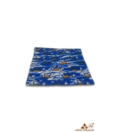 African Ethnic Cotton Cushion - Island Model - 40 cm