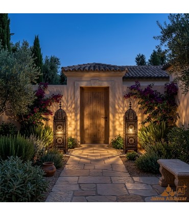 Lampada ferro - openwork progettare - alto - varie dimensioni