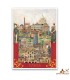 Watercolor Printed Poster of Paris | Iconic Monuments