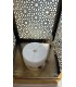 Lanterne Dorée Arabe Modèle EMIRATS | Design Ajouré pour Bougies