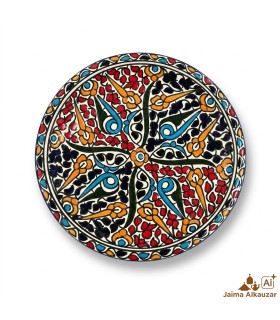 Piatto Piano Trinchero - Pizze - 26cm - Ceramica Blanca Fes