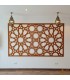 Celosía Árabe Gigante Madera Cerezo 245 x 175 cm | Esplendor Al-Andalus