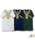Moroccan T-Shirt Decorated with GOLD Embroidery - Arabic Style Model Kamis DAHAB