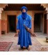 Cachecol TUAREG Blue Foulard - Turbante Étnico Berber Trekking Deserto