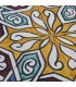 Al-Andalus - piastrelle artigianali di 14,5 cm - parecchi disegni - - modello 17