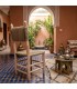 Moroccan Handmade Eucalyptus and Palm Chair | Natural, Durable and Unique