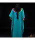 Moroccan Kandora Woman - Djellaba - One Size - Emerald Green Color - Kuratia Model