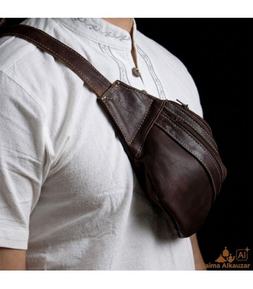 Leather Fanny Pack - Leather Goods - Shabab Model