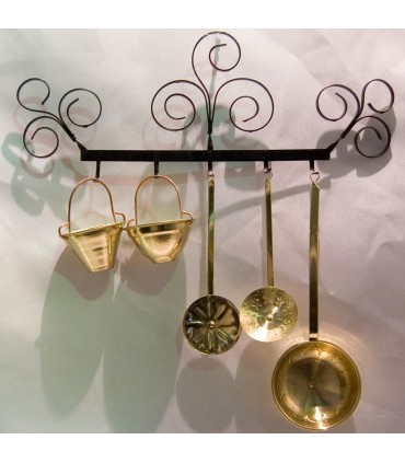 Espetero de Cobre o Latón - Decorativo - Utensilios