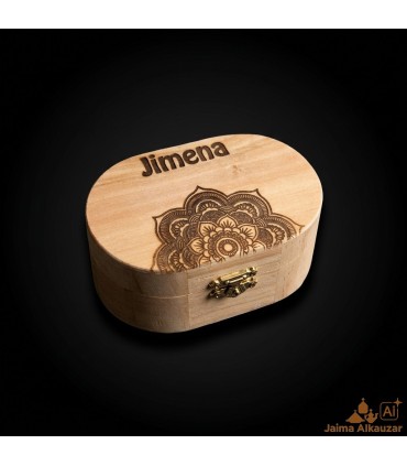 Scatola in legno personalizzata - Modello Mandala