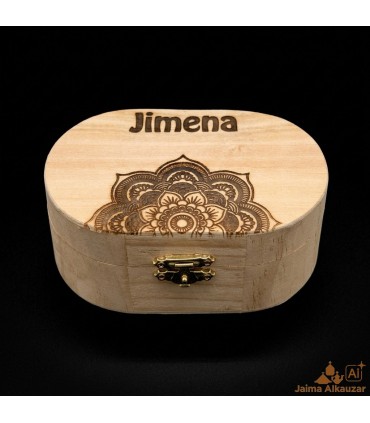 Caixa de Madeira Personalizada - Modelo Mandala