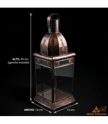 Farol marroqui Birrambla: iluminacion artesanal de calidad