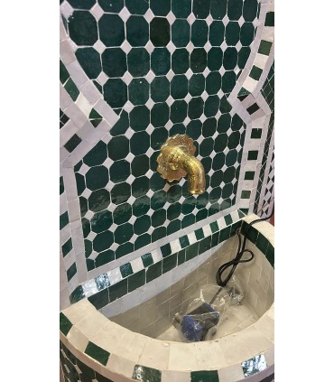 Terrassenbrunnen 100 cm Zellige Fliesen Akhdar Jamil kaufen