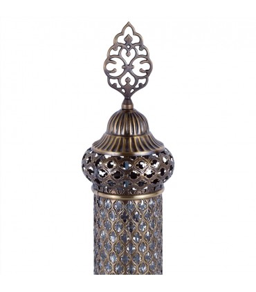 Lampe turque artisanale Tawil 53 cm | Éclairage oriental